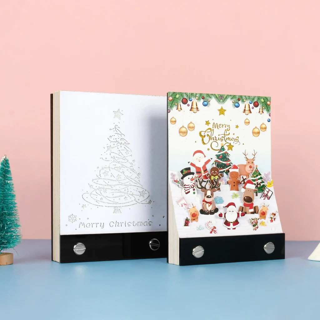 Merry Christmas Omoshiroi Block 3D Memo Pads - Image 3