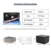 Omoshiroi Block 3D Notepad Mini Airship 3D Memo Pads 170Sheet Note Paper Hand Torn 3D Sticky 5 - Omoshiroi Block UK Store
