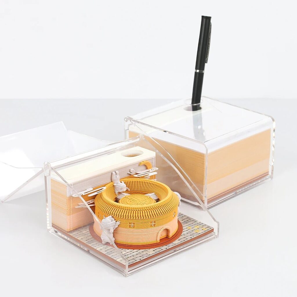 Rabbit House Omoshiroi Block 3D Memo Pads - Image 4