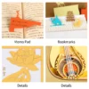 kf S177abca1088440b1a1970c4e8c01cbd2P Omoshiroi Block 3D Notepad Mini Pipa Memo Pad Kawaii Note Blocks Diy Scrapbooking 3D Note Paper - Omoshiroi Block UK Store