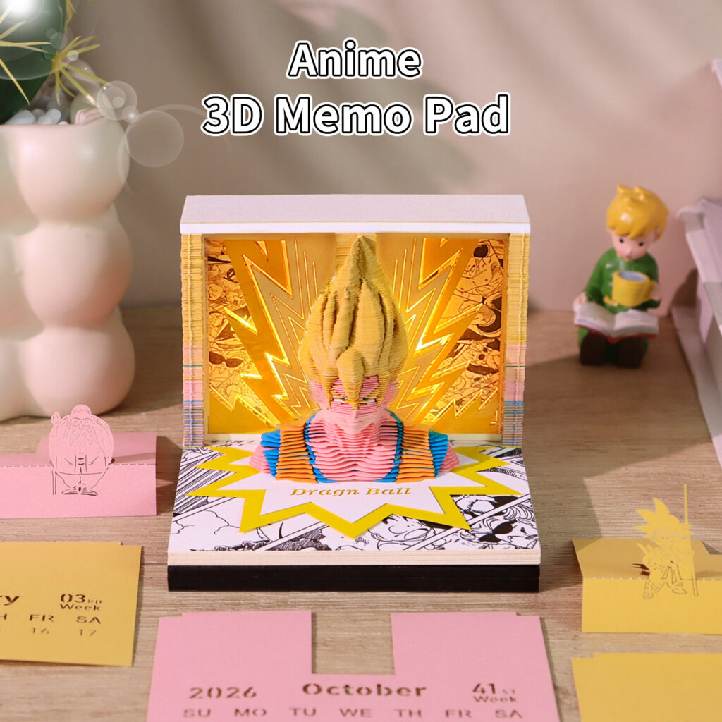 2026 Anime 3D Sticky Notes - Image 9