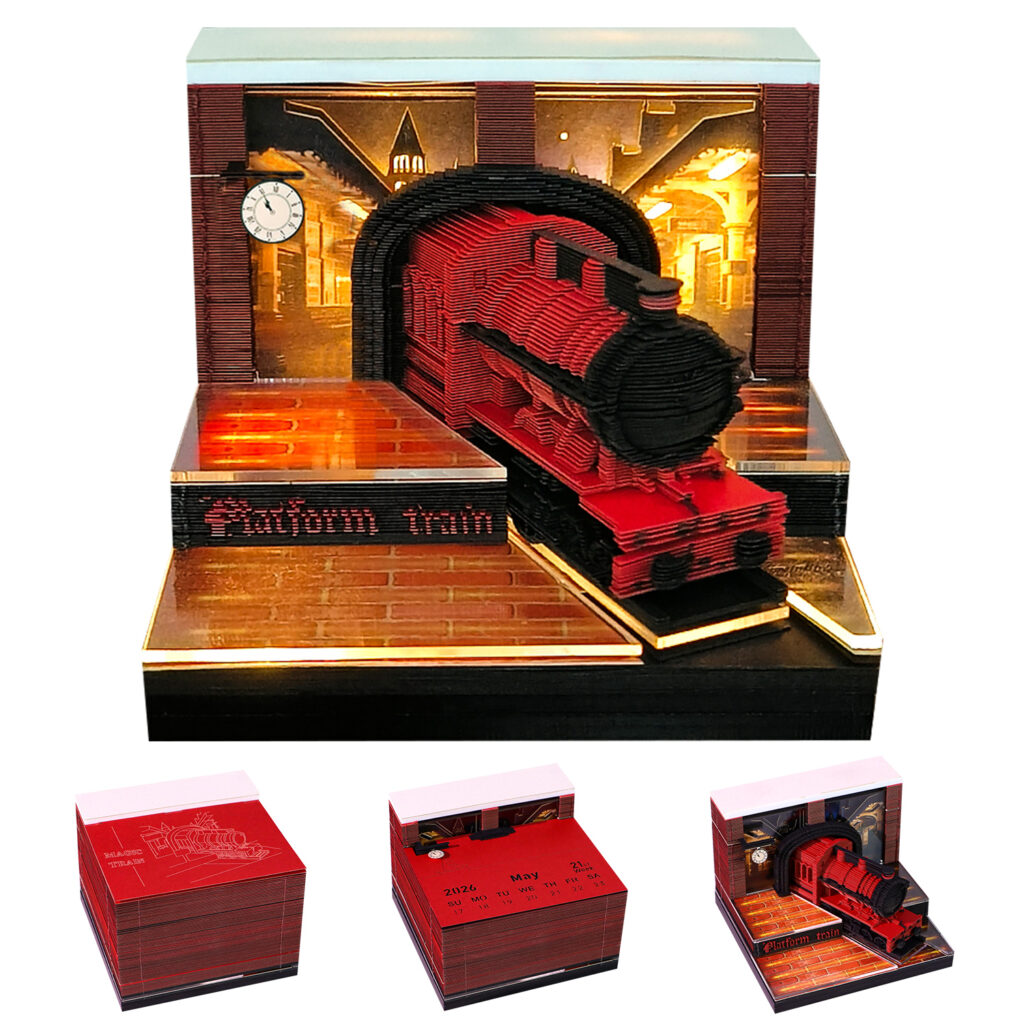 2026 Time Piece Omoshiroi Light-Up Calendar - Image 3