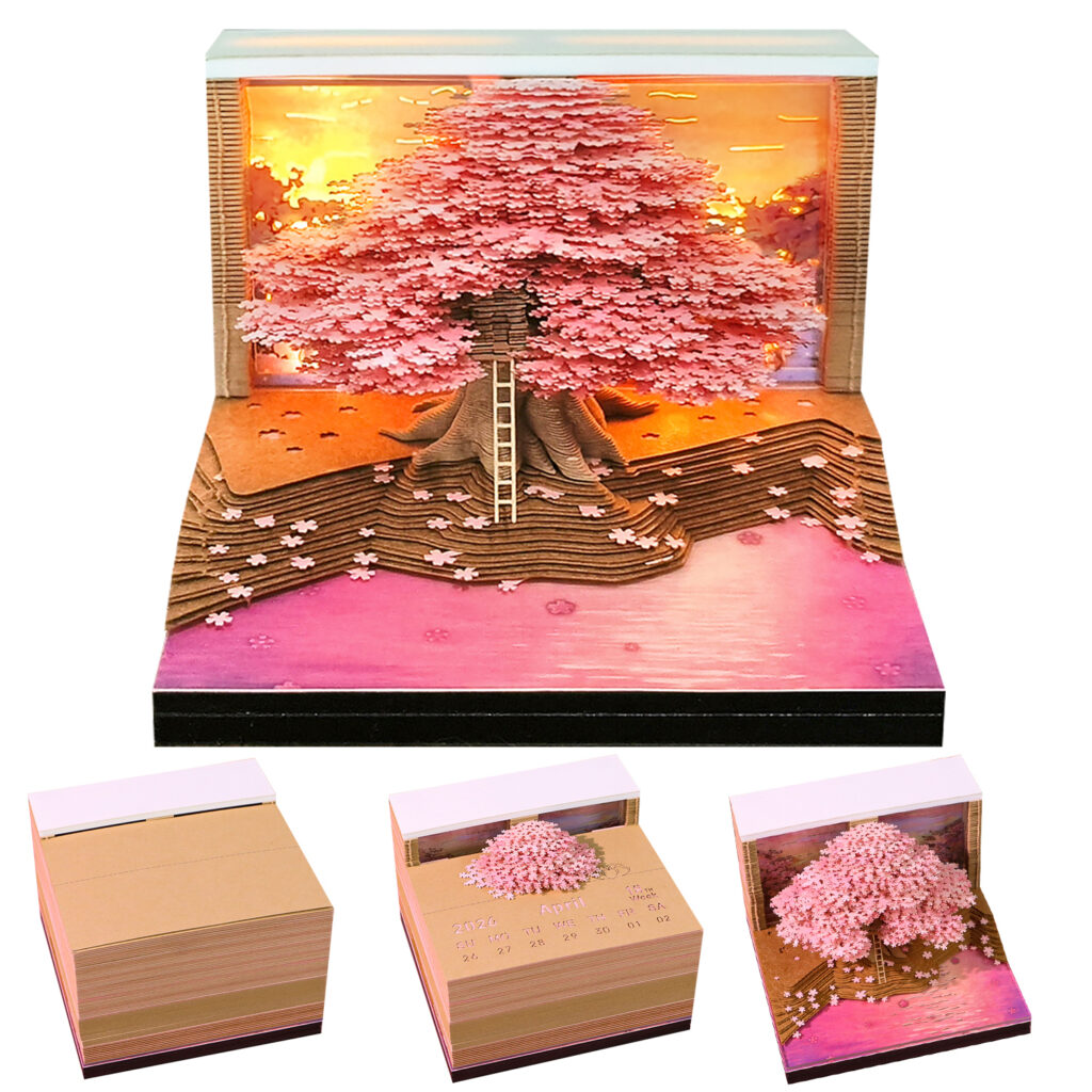 2026 Dreaming Tree 3D Sticky Notes - Image 3