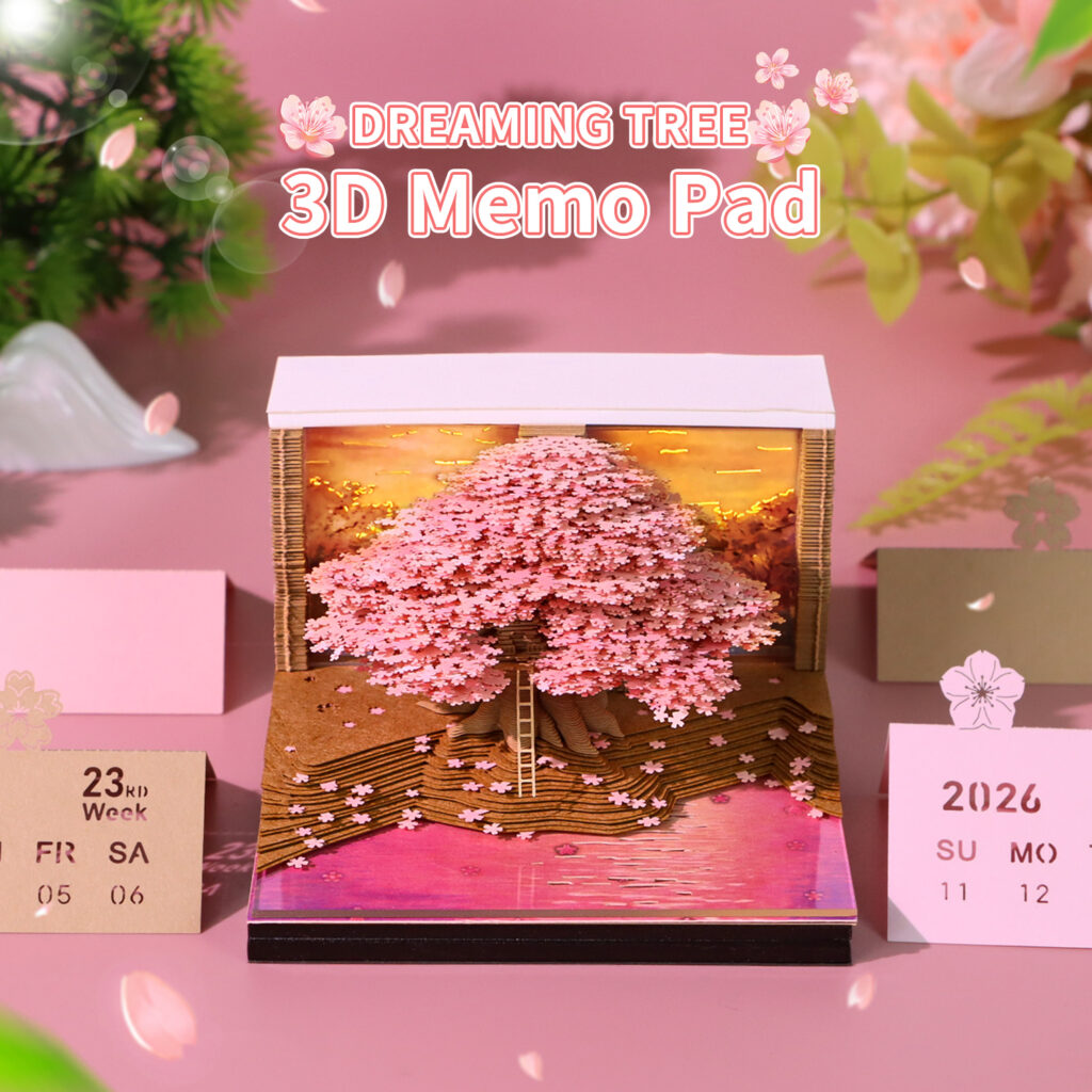 2026 Dreaming Tree 3D Sticky Notes - Image 4