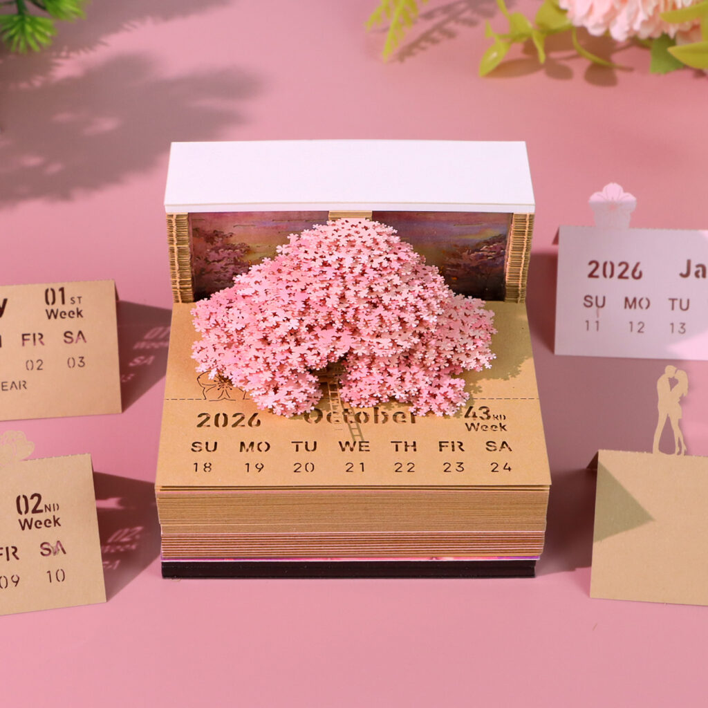 2026 Dreaming Tree 3D Sticky Notes