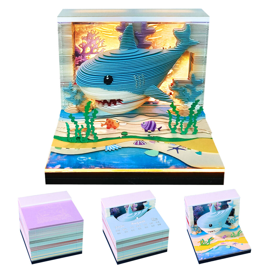 2026 Time Piece 3D Omoshiroi LED Calendar - Image 4