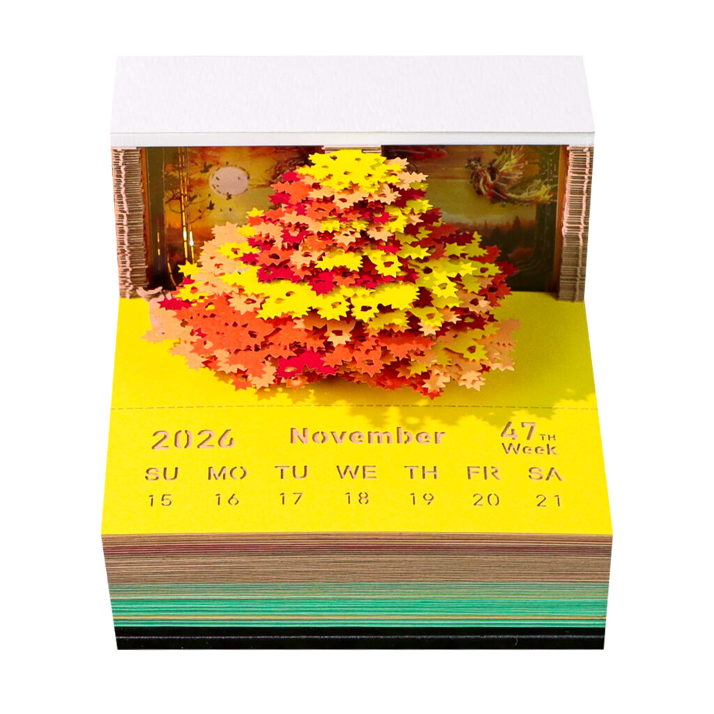 2026 Moment Aura 3D Omoshiroi Calendar - Image 2