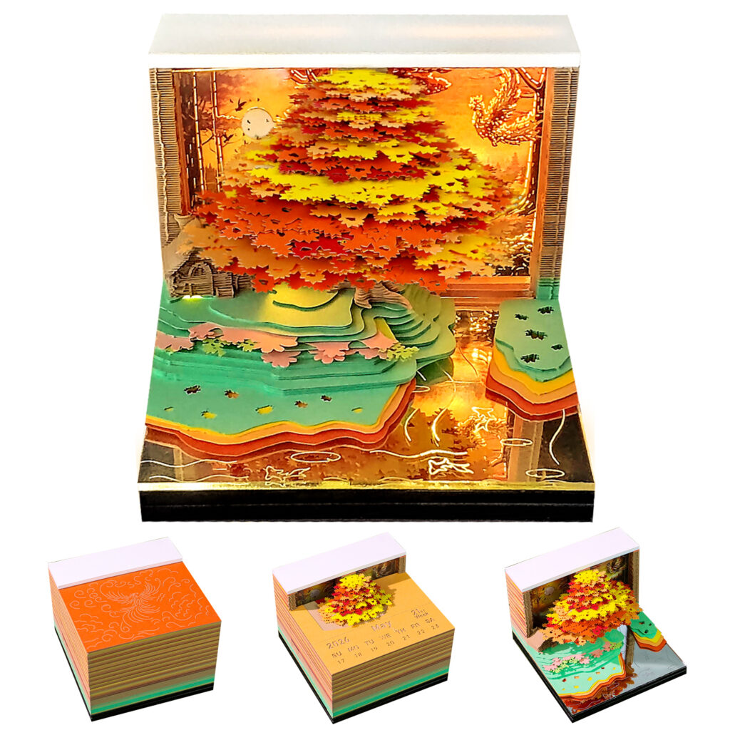 2026 Moment Aura 3D Omoshiroi Calendar - Image 3