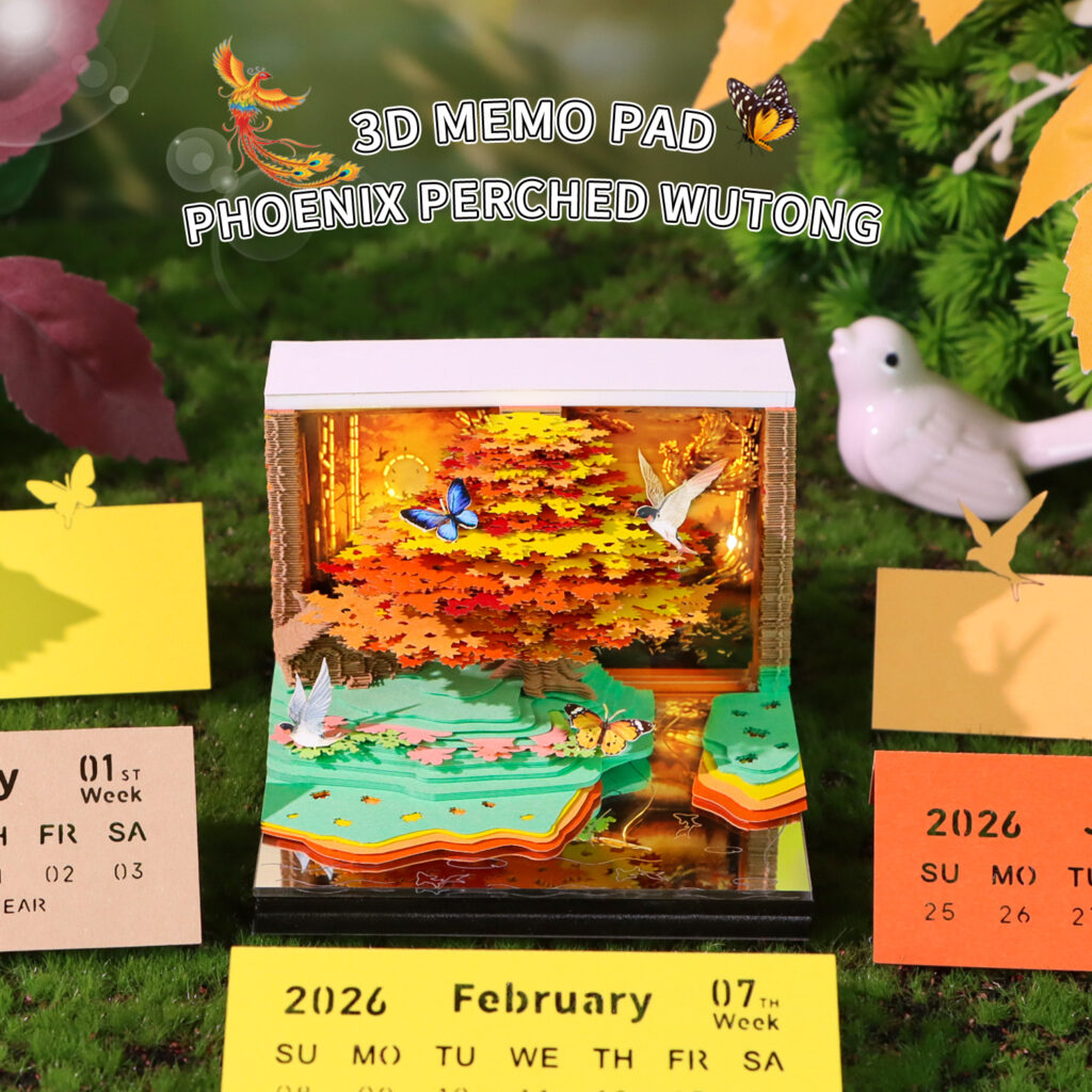 2026 Moment Aura 3D Omoshiroi Calendar - Image 4