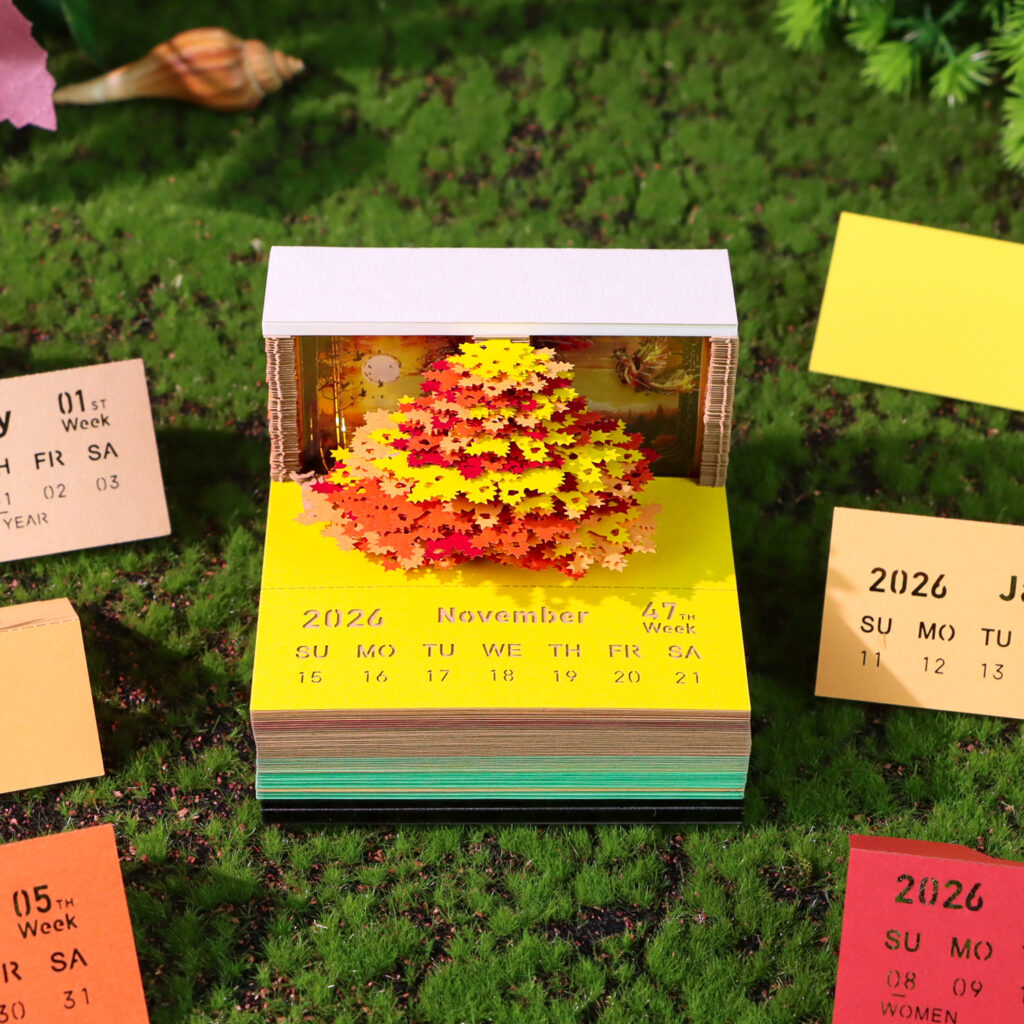 2026 Moment Aura 3D Omoshiroi Calendar - Image 5