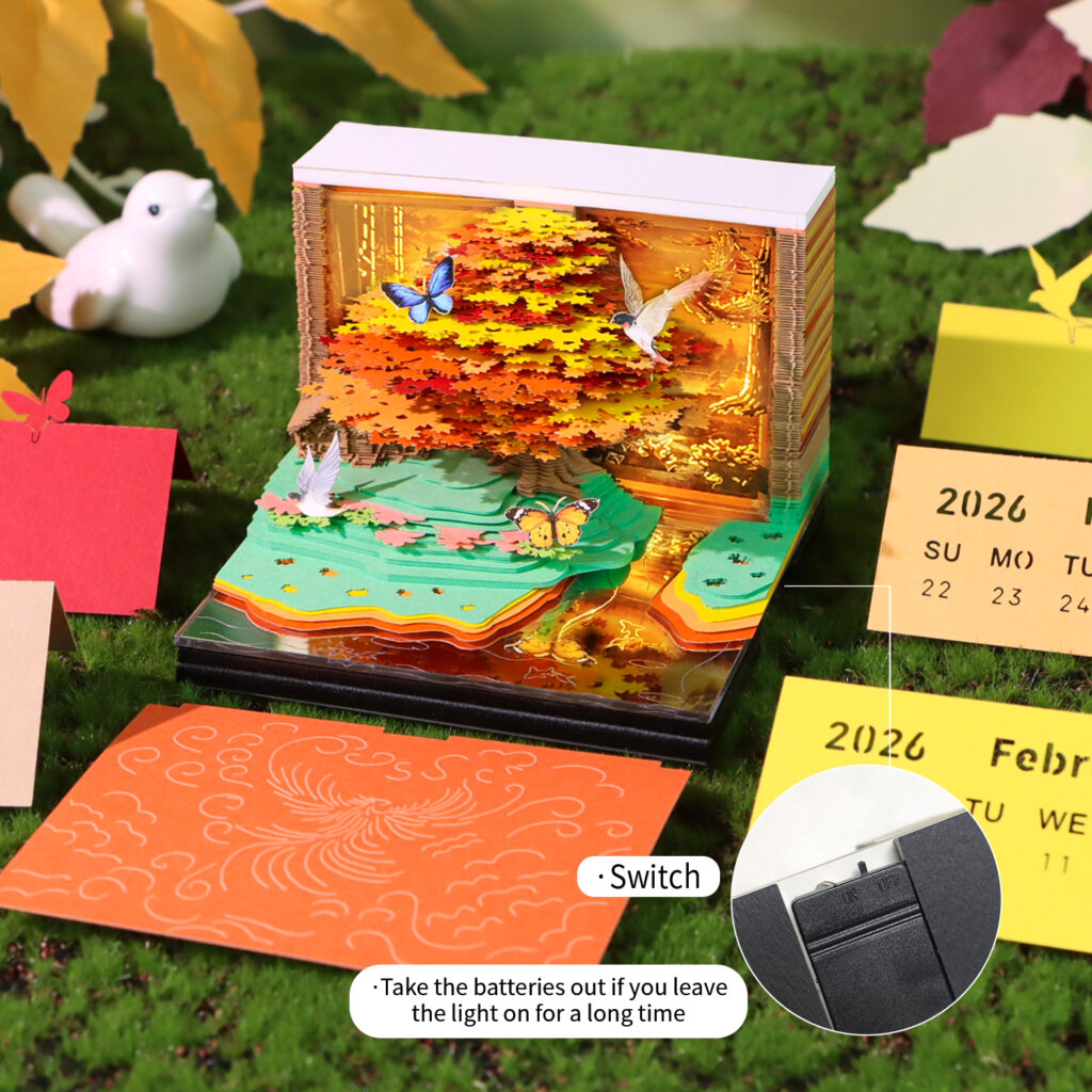2026 Moment Aura 3D Omoshiroi Calendar - Image 7