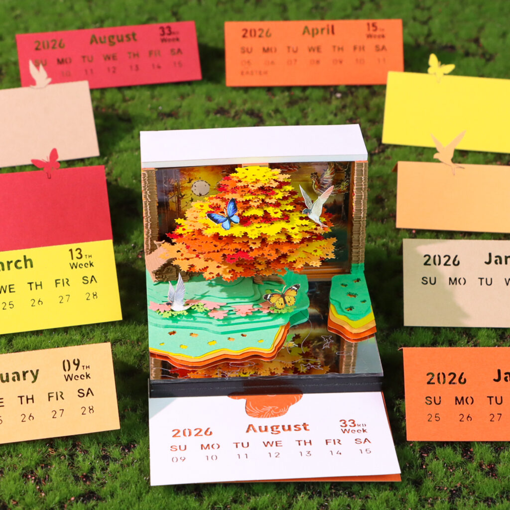 2026 Moment Aura 3D Omoshiroi Calendar - Image 9